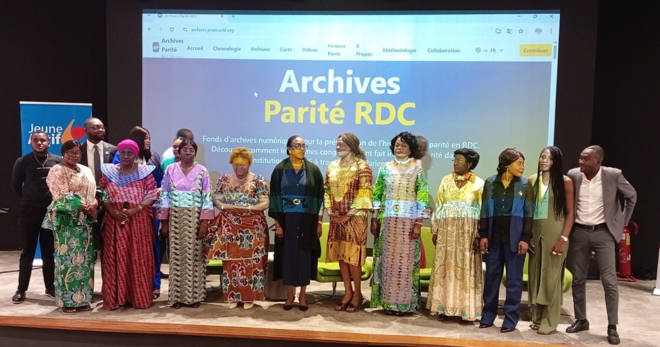 Les OSC lancent le Fonds d’archives numériques sur l’histoire de la parité en RDC
